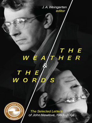 cover image of The Weather and the Words